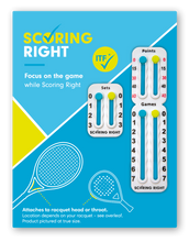 Load image into Gallery viewer, Scoring Right Tennis - Single