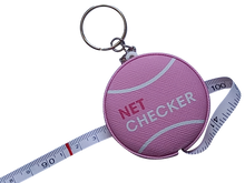 Load image into Gallery viewer, Net Checker by Scoring Right - Tennis Height Measuring Tape and Keyring