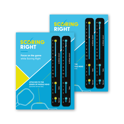 Scoring Right pickleball - Twin set