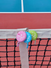 Load image into Gallery viewer, Pickleball Net Checker by Scoring Right - Pickleball Net Height Measuring Tape and Keyring