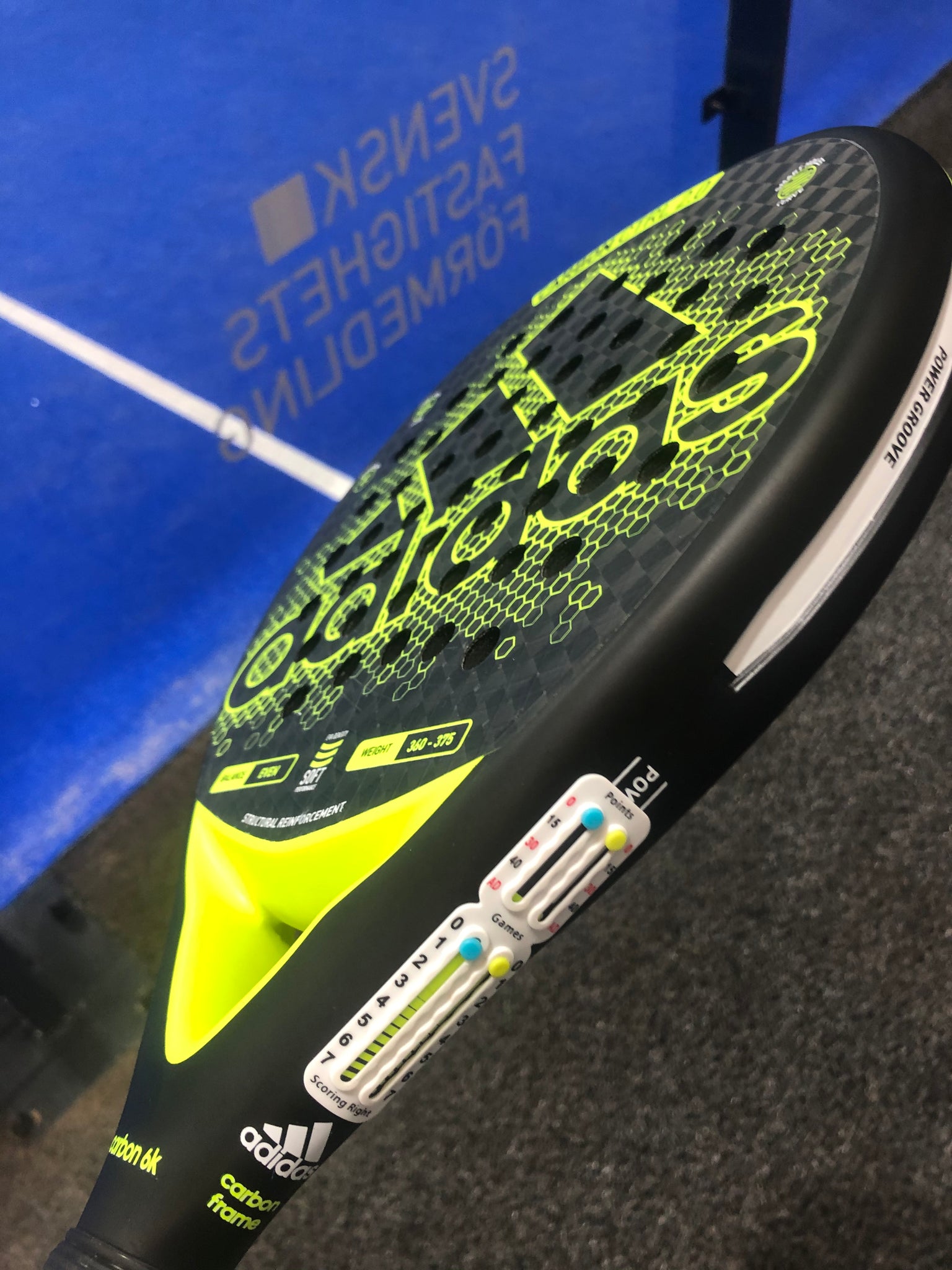  Scoring Right Raqueta de tenis portátil y marcador de