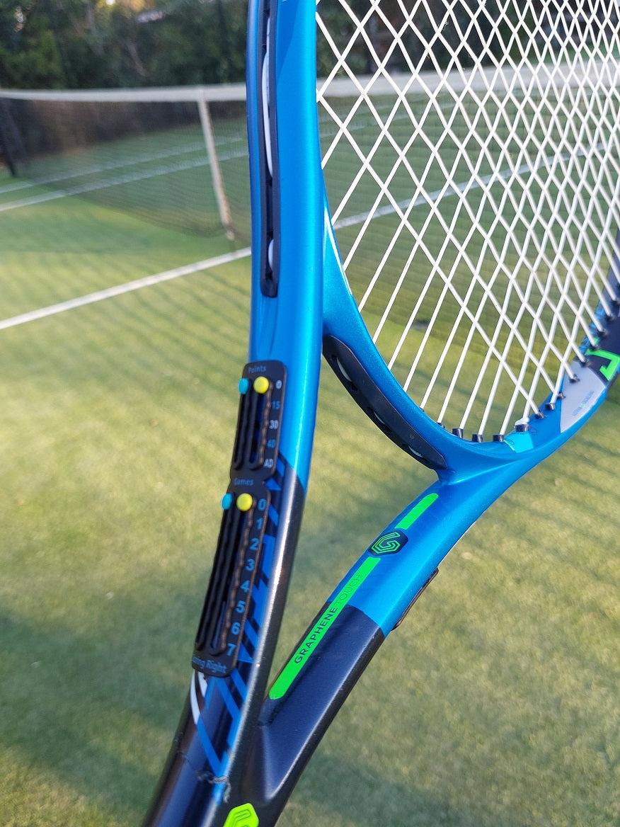  Scoring Right Raqueta de tenis portátil y marcador de